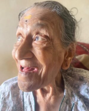 Radhika Radhakrishnan Instagram - Ammama left us today morning. She was 94 years old and thinking about all the hardship she had gone through.. oh she was on strong women. 
From loosing her beloved husband , son and all of her siblings  to witnessing the separation of my parents!! Oh she had gone through alot but you will only see her smiling and cracking jokes. 
There was a point in her life where she had the opportunity to have a luxurious life in Dubai with her daughter but she chose not to go only because  I will be alone here . She was my companion throughout my youth festival days and she was the most important person who nurtured the artist in me. Thank you for everything ammama. We will miss youu. Ummmmaaa