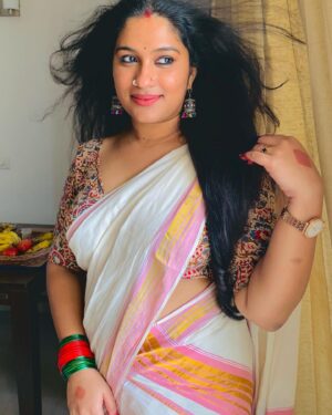 Radhika Radhakrishnan Instagram - Onam 2023🌼🌸💐