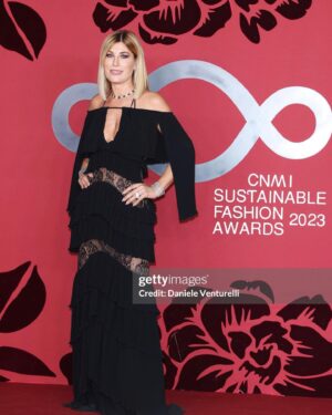 Raffaella Zardo Instagram - Cnmi Sustainable Fashion Awards 2023 Teatro alla Scala #mfw