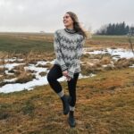 Ragga Ragnars Instagram - My boots: gift from @lanxshoes (use my Code RAGGA10 for a discount) not a paid post in any way, just absolute gratitude for beautiful gifts! Sweater: gift from @farmersmarket_iceland 🤍 #iceland #lanxshoes #farmersmarketiceland #nature