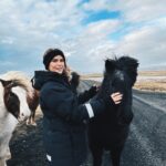 Ragga Ragnars Instagram - Just a whole bunch of horse content and trying to keep my hair out of my face in the beautiful March weather we are having here in Iceland. 🐎 #windy #iceland #horses #icelandichorse