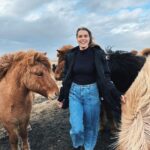 Ragga Ragnars Instagram - Just a whole bunch of horse content and trying to keep my hair out of my face in the beautiful March weather we are having here in Iceland. 🐎 #windy #iceland #horses #icelandichorse