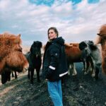 Ragga Ragnars Instagram - Just a whole bunch of horse content and trying to keep my hair out of my face in the beautiful March weather we are having here in Iceland. 🐎 #windy #iceland #horses #icelandichorse