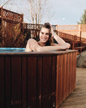 Ragga Ragnars Instagram - I’m a fan of hot water, swimsuits and weekend vacations.. 🧜🏼‍♀️ @the_white_house_iceland #mermaid #hottub #swimsuit