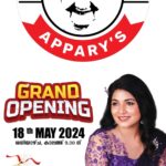 Raksha Raj Instagram – Hello Thiruvilwamala ❤️

See you on May 18th for the Grand Opening of @apparys_restaurant at 9:30 am.