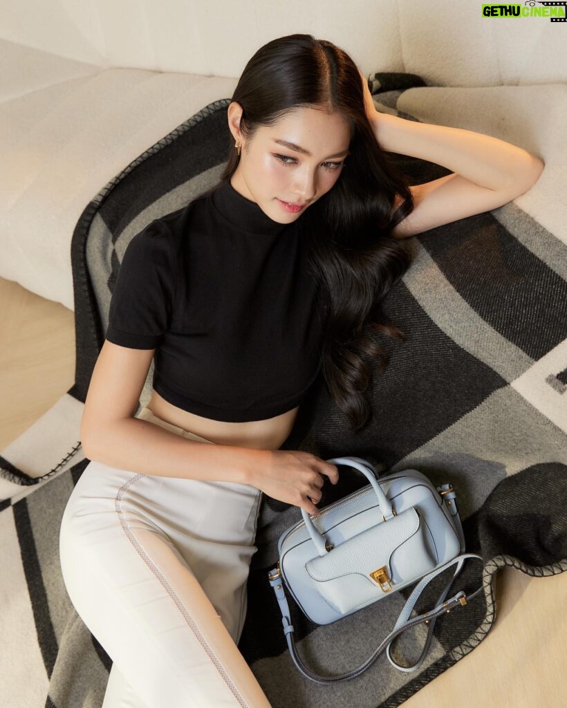 Ranchrawee Uakoolwarawat Instagram - New Collection spring summer 2024 Beat Soft Top Handle bag @coccinellethailand @pacificagroup #CoccinelleThailand #CoccinelleSS24