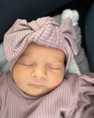 Randa Markos Instagram - A little update on my little one. So obsessed!! Can’t believe she’s all mine ♥️🤗🤗🤗