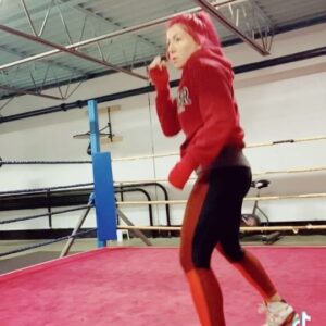 Randa Markos Instagram - 🥊 #shadowboxing