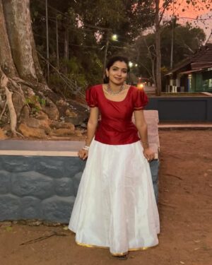 Ranjitha Menon Instagram - An atmosphere where you can feel a profound connection to something unknown, a feeling of peace and contentment settling deep within the soul..!