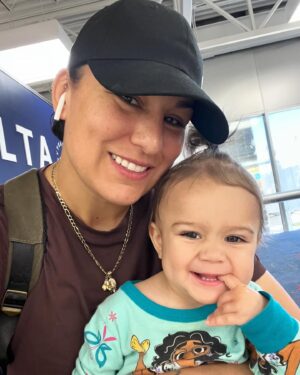 Raquel Pennington Instagram - Being your Mama is my absolute fav ❤️ #AlayahRose #daughter #monkeybutt