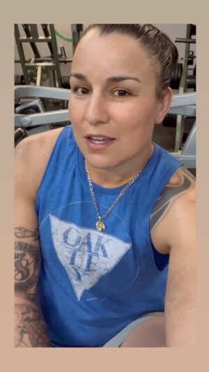 Raquel Pennington Instagram - UFC 300 this weekend, don’t miss out! Use code ROCKY with @draftkings_sportsbook #dkpartner