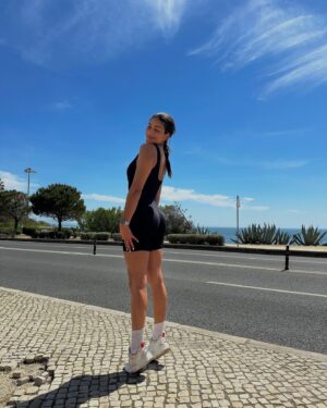 Raquel Sampaio Instagram - After this morning’s workout 🖤