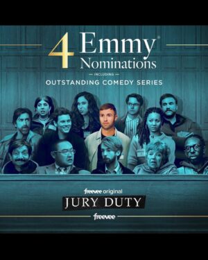 Rashida Olayiwola Instagram - Our show #JuryDuty is 4X #EmmyNominated and i am honored and proud to say wit my whole chest that all of us and everyone who helped make this show what it has become & all who watched and genuinely laughed and loved is “A LOWKEY GENIUS” Congratulations to US. “The Little Show that Could” - @marcosjeangonzalez #Believe ✌🏾