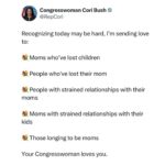 Rashida Tlaib Instagram – Rep. @coribush shows us over and over again that Congress doesn’t only have to look differently, but it has to feel and speak differently. This post is a powerful testament that lived experience matters in public service.