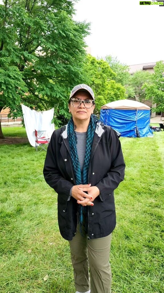 Rashida Tlaib Instagram - Wayne State University @presidentespy, I was here. The students needed to bring two of the main students back to campus to meet. Giving them no time at all shows how disingenuous you are about engaging your own students. Meet with your students! One of them even left his work early to meet, and then you turn around and lie about them. This is not how you build trust being new to campus.