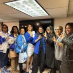 Rashida Tlaib Instagram – @detroitalphas Conversations with Candidates event! My @zphibinc1920 Sorors showed up with so much love. Being part of the D9 family has truly been a blessing this year.