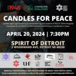 Rashida Tlaib Instagram – Candles for Peace. #CeasefireNow