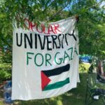 Rashida Tlaib Instagram – The beautiful display of solidarity among the students @waynestate is inspiring. My hope is that our community comes together to protect the students and their right to have their university divest in war manufacturing and genocide in Gaza. 

Please follow @sjpwsu for requests for support.