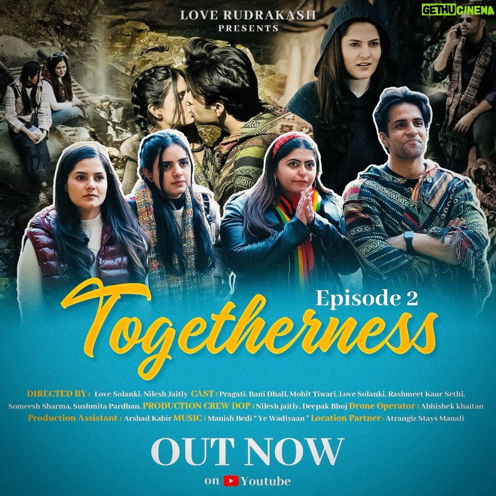 Rashmeet Kaur Sethi Instagram - Hope You Have Seen The Episode Two 2️⃣ Out Now On “Love Rudrakash’s “ Youtube Channel. #togetherness #miniseries