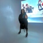 Raven Goodwin Instagram - Release all that sh!t! ✨💫🪐🧠 Love you @brianjordanjr @brittanyinge #endofsummer #renaissance Dress @curverra Shoes @dollskill