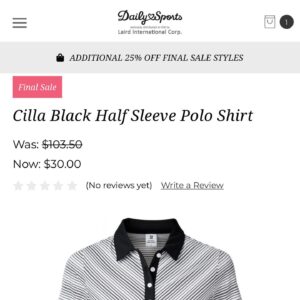 Rebecca Grant Instagram - Gorgeous #styles @dailysportsusa on #sale now at my #linkinbio get this shirt the #cilla for only $30 runs big only a few left! Use my #code #Rebecca get 15% Off wear these clothes on or off the #golfcourse so #stylish with #dailysports #dailysportssweden #influencer #rebeccagrant #ootd #ootdfashion #life #lifestyle #lifestyleblogger #fashionphotography 
Who’s watching the #masters Who do you think will win #ScottieScheffler #JonRahm #RoryMcIlroy #pga #pgatour #golf #golfclub #golfcuites #gfore #oncloud #comment below start a chat 😘