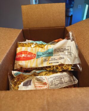 Rebecca Metz Instagram - Meant to order one bag. 

Ordered one box.

Attn: Game night regulars… new prizes!