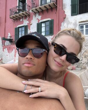 Rebecca Rittenhouse Instagram - What a year. 💍 🍝 💕 ✈️ 🌮 🏝️ Happy Birthday to the man I could get trapped with in a port-a-potty and still manage to have fun. I love you @kylerobiskie
