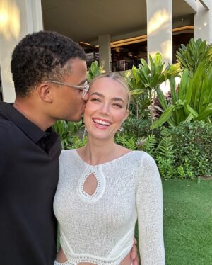 Rebecca Rittenhouse Instagram - What a year. 💍 🍝 💕 ✈️ 🌮 🏝️ Happy Birthday to the man I could get trapped with in a port-a-potty and still manage to have fun. I love you @kylerobiskie