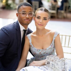 Rebecca Rittenhouse Instagram - Finally getting around to sharing some snaps from @bizza44 's gorgeous wedding 💒  
 
Love you forever  🩷
 
 
 
 
 
 
#weddingguest #bridesmaid #cocktailattire