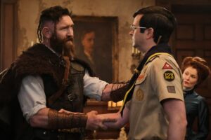 Rebecca Wisocky Instagram - Ghosts is back with a new episode tonight!! ´Hello, Brother’ was written by @guy.endore.kaiser directed by @tfod and guest stars @therealcarolineaaron @jahnglayzer & @betsysodaro Thanks for watching folks! 👻🎉👻