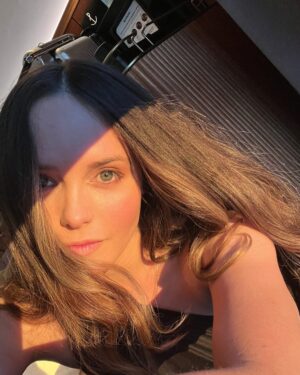 Rebecca Breeds Instagram - Finding the light. ☀️