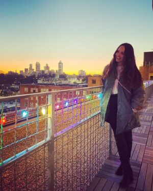Rebecca Breeds Instagram - Purdy ATL. 😍