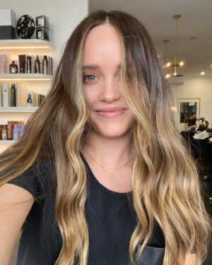 Rebecca Breeds Instagram - Thank you Queen @shereeknobel_bixiecolour and @bixiecolour ✨💛💫👸
