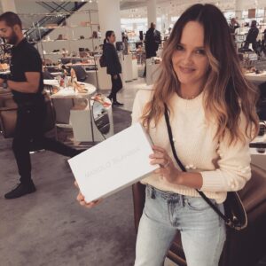 Rebecca Breeds Instagram - This time, this day last year I got a phone call from @alexkurtzmanofficial and @jnylmt which started with ‘Hello...Clarice...’ Their brilliant (and creepy) way of telling me I was their little Starling. After Champagne and happy cry, we went to buy the Carrie Bradshaw #monoloblahnik shoes I promised myself if I got the role. Tonight, I can’t believe we are airing Episode 3 of @claricecbs Thank you to everyone who’s watching, can’t wait for tonight!! 🥳🦋