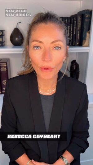 Rebecca Gayheart Instagram - Thank you for being a fantastic ally , @rebeccagayheartdane! Join us by making your own video and tagging us! 
*
*
*
*
#newvoices #2024newvoices #jewishallies #jewish #fightantisemitism #rebeccagayheart
