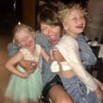 Rebecca Gayheart Instagram - My heart is full today ❤️I’m so incredibly lucky to have my girls with me today and everyday . Sending love to all the moms , dads and parents who are struggling today or having a tough time . It’s not lost on me how lucky I am to be surrounded by my girls , friends and family. #mothersday #gratitude #momofgirls