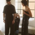 Rebecca Hall Instagram - love in advance for the people complaining about the generic actor doing carpets and fashion shots. There are more paintings coming… . . . Meanwhile thank you @sagaftrafound for a wonderful night where I got to cheer @epluribusyourmom and his @gildedagehbo co stars. Thank you @voguemagazine for making a spectacle of us getting dressed. Photos by @catielaffoon dress @gabrielahearst last minute tile fixing and general sartorial administration @bailey.moon
