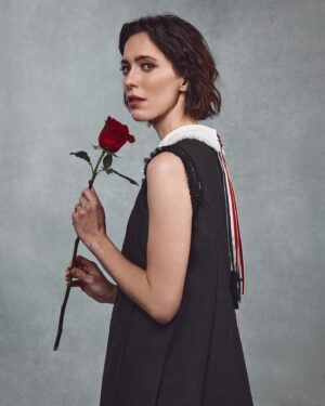 Rebecca Hall Instagram - 🥀🩶 Thank you @thombrowne 🩶🥀