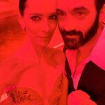 Rebecca Hall Instagram - Busy weekend. #oscars #vanityfair #godzillavskong . . . . Thank you @bailey.moon @lauraleajones @erdem @chanelofficial @marywilesmakeup 💄 @benskervin 💇‍♀️ @sophkuller 📸