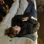 Rebecca Hall Instagram - Some #bts from Australia and a thank you to everyone for coming OUT to the theaters this past weekend!! 💋🎉 . . . @thatdanstevens I’ll never forgive you for trying to corpse me like this . . . And thank yous to @manspellman and @spellman.samantha for helping with my #ASL - still learning!