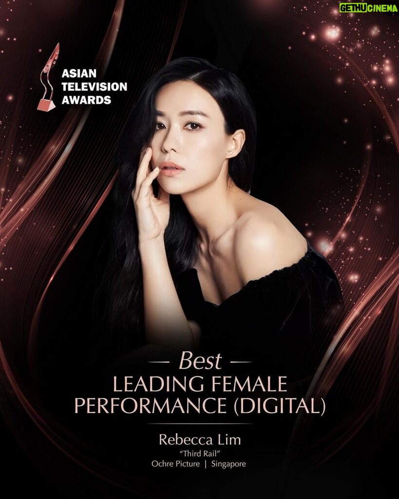 Rebecca Lim Instagram - So thankful for this huge honour 🤍🙏🏻 I am so grateful to be awarded Best Leading Female Performance (Digital) at the 28th Asian Television Awards 🤍🥹 To my entire team, thank you all 🙏🏻 This would not have been possible without all of your hard work and talent. Congratulations @andiechen on your win too! To @ochrepictures thank you for believing in me. And @mediacorp for your years of guidance 🙏🏻 What an amazing start to 2024 🤍🥹🤍 I am grateful for all the love I’ve received from each and every one of you. I will continue to be the best that I can be. Your love and support keeps me going 🤍 谢谢大家给予的厚爱和支持。我会继续努力的。🤍