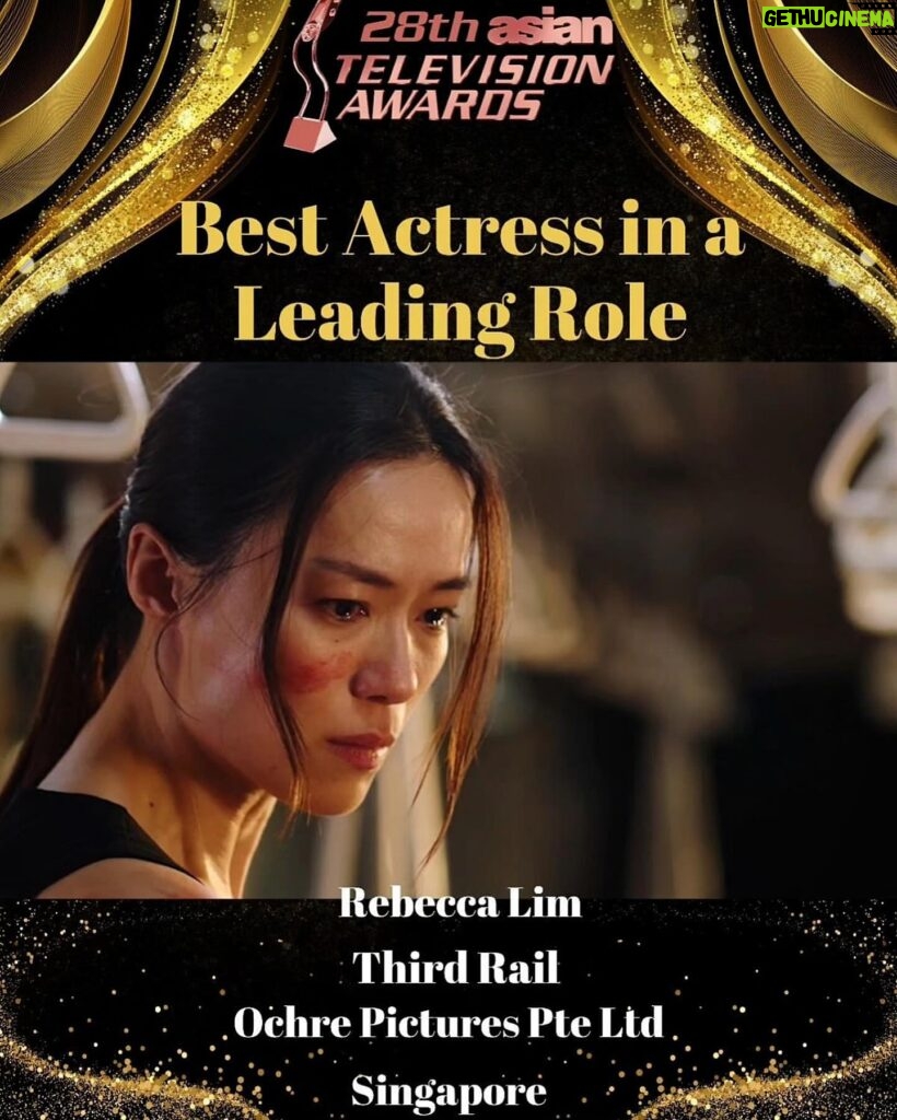 Rebecca Lim Instagram - It’s definitely not pregnancy hormones that’s making me 🥹 I am extremely thankful for these nominations 🙏🏻🤍 Thank you to the entire team who made this possible 🤍 THANK YOU ALL SO MUCH 🤍🙏🏻🥹🤍