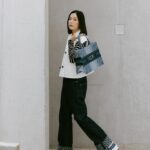 Rebecca Lim Instagram - Falling for Denim Dior Oblique 🩵🤍🩵 @dior #DiorFall24