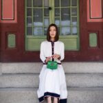 Rebecca Lim Instagram - Fill your life with love and sunshine 🤍☀️🤍 @gucci #GucciBamboo1947