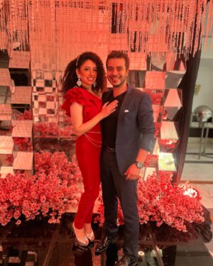 Reem Ahmed Instagram - 💖🧿 #husbandandwife #love #couplegoals #behappy #beyourself #loveyourself