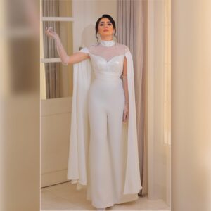 Reem Ahmed Instagram - #jumpsuit @salyomar #makeupartist @nooraudii #hairstylist @mohamed.abdallah.hairstylist #photographer @minageorgephotography