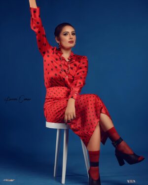 Reem Ahmed Instagram - It’s my birthday 🥳 🎂🎉🎈🎊😘📸📸@kareem_osman
💄 @youmnaelshafeiy_makeupartist 
Stylist&Art director @merooabouzeid 
Agency @le_horus_agency_ 
Location @leostudio___ 
Jewelery by @idar_jewellery 
Hair by @madoo9501 
Dress by @mimosa.eg 
Retouch @md_.4production

#ريم_أحمد#reem_ahmed
