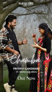 Reena Aggarwal Instagram - ‘Chamba’ Out now for you all to love 🎶 Head to our YouTube channel to see the full video 🤍 Link in bio. @prithvigandharv @parasnathflute @reenaaggarwal2 🤍 Singer : Prithvi Gandharv @prithvigandharv Music Produced & Recreated by : Paras Nath @parasnathflute, Flute : Paras Nath @parasnathflute Grand Piano : Santosh Mulekar @santoshmulekarmusic Percussions : Swaranjay Dhumal @swarasonic_official Recorded at : SoundStruck Studios Dubai @soundstruckdxb Video Credits- Performed By : Prithvi Gandharv @prithvigandharv Featuring : Reena Aggarwal @reenaaggarwal2 Production : Nevil Productions @nevilproductions Directed by : Pratham Chourasiya @chourasiya_pratham Conceptualised by : Geetesh Yadav & Parth Dubey @geeteshyadav_ @parthdubey.__ Creatives by : Geetesh Yadav Image courtesy of : Parth Dubey Edited at : Nevil Studio’s Mumbai Makeup : Sam Dicosta @officialankito7 Hair : Mamta Singh @mamta_singh06 Drone : Jeevesh Lohat @iamjeeveshloha