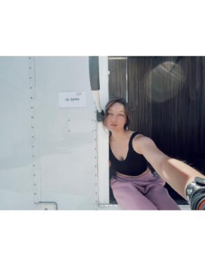 Regina Reynoso Instagram - first 2 weeks🎬 💜 Acapulco S3