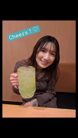 Reika Saiki Instagram - Cheers！♡